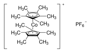 Bis(pentamethylcyclopentadienyl)cobalt hexafluorophosphate - CAS:79973-42-5 - Decamethylcobaltocenium hexafluorophosphate